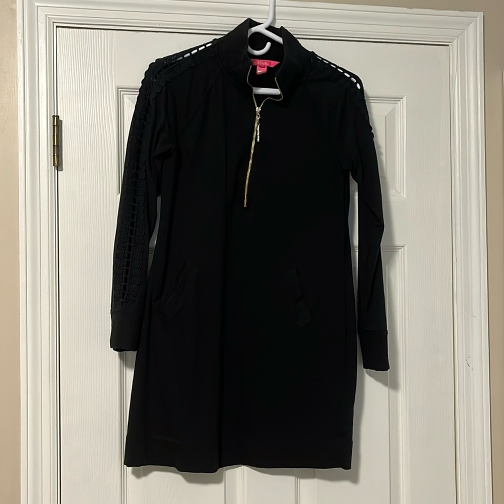 Lilly Pulitzer skipper solid popover dress